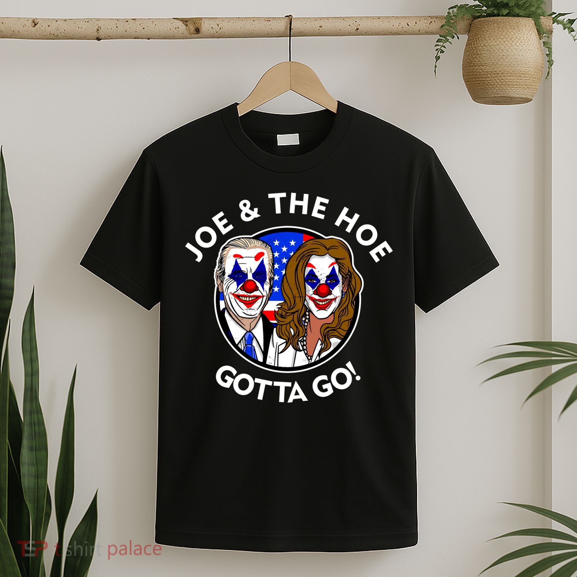 Joe And The Hoe Gotta Go Ho Biden Politian Clown Circus T-Shirt