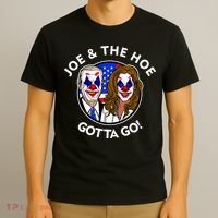 Joe And The Hoe Gotta Go Ho Biden Politian Clown Circus T-Shirt thumb 3