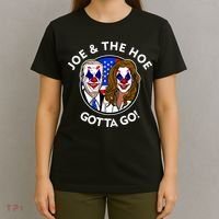 Joe And The Hoe Gotta Go Ho Biden Politian Clown Circus T-Shirt thumb 4