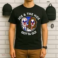 Joe And The Hoe Gotta Go Ho Biden Politian Clown Circus T-Shirt thumb 6