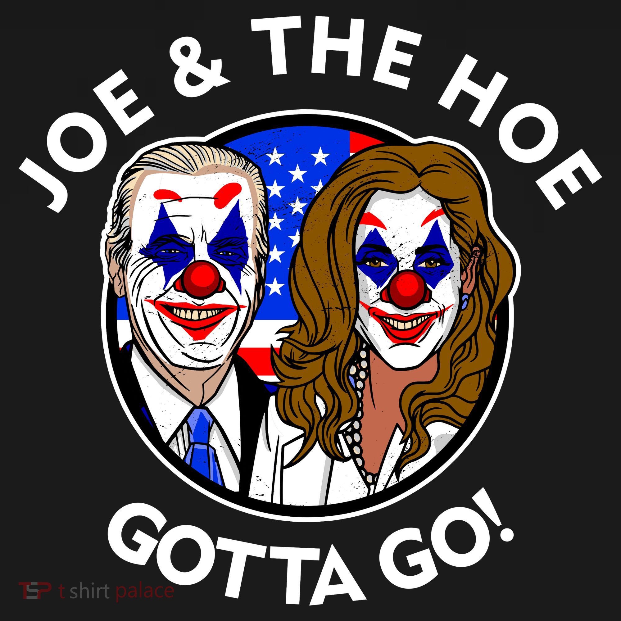 Joe And The Hoe Gotta Go Ho Biden Politian Clown Circus Women's Tank Top