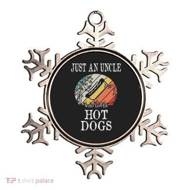 Just An Uncle Who Loves Hot Dogs Ornament