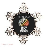 Just An Uncle Who Loves Hot Dogs Ornament thumb 0