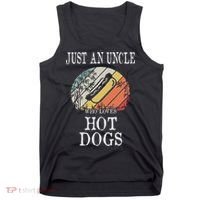 Just An Uncle Who Loves Hot Dogs Tank Top thumb 0