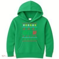 Jolly AF Ugly Christmas Offensive Humor Kids Hoodie thumb 0