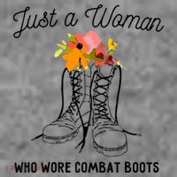 Just A Woman Who Wore Combat Boots Toddler Hoodie thumb 2