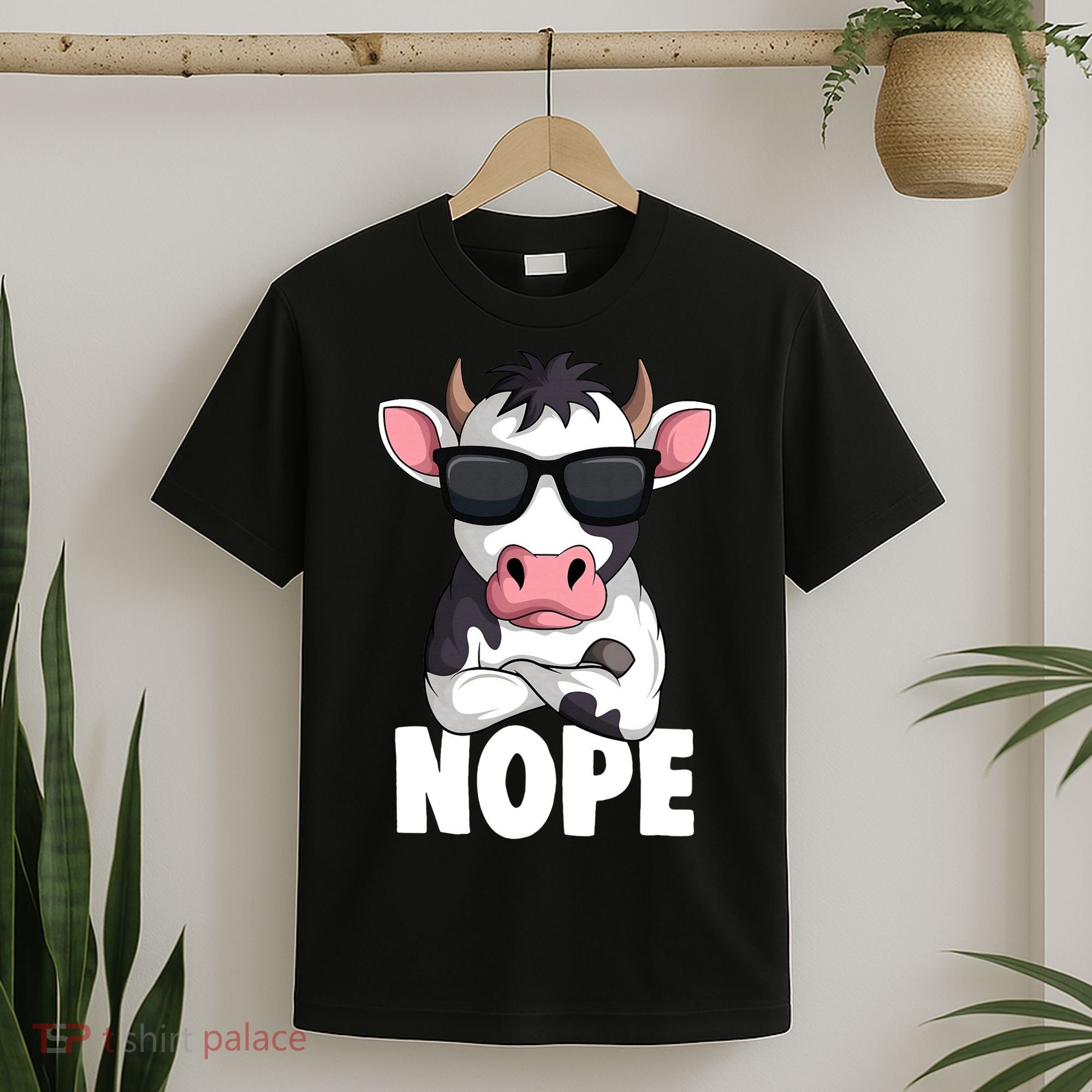 Just A Who Loves Cows Farmer animal T-Shirt