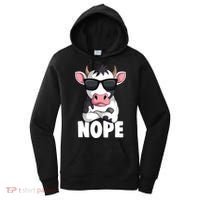 Just A Who Loves Cows Farmer animal Women's Hoodie thumb 0