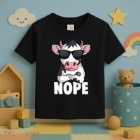 Just A Who Loves Cows Farmer animal Toddler T-Shirt thumb 3