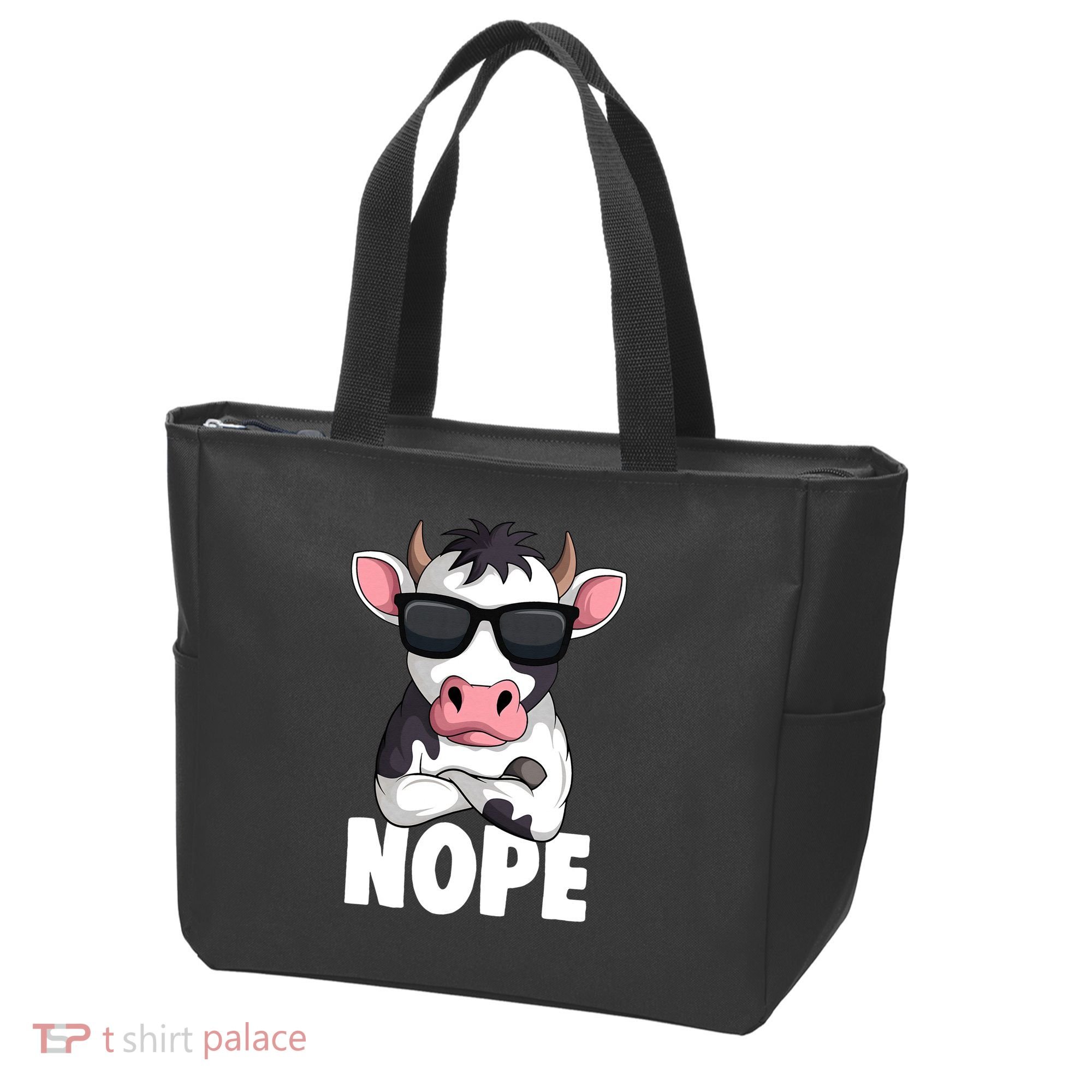 Just A Who Loves Cows Farmer animal Tote Bag