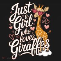 Just A Who Loves Giraffes Cute Animal Lover Great Gift Pajama Set thumb 2