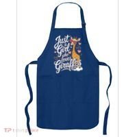 Just A Who Loves Giraffes Cute Animal Lover Great Gift Apron thumb 0