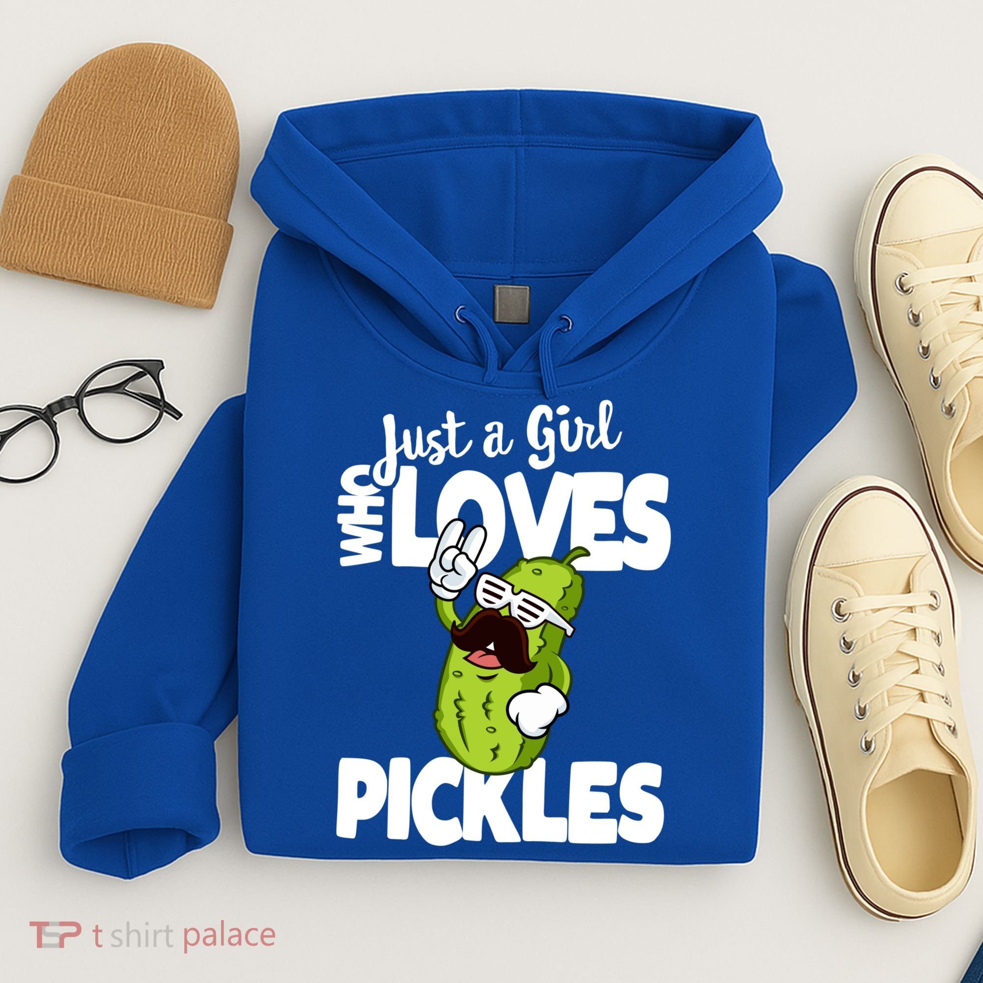 Just A Who Loves Pickles Funny Pickle Gift Meaningful Gift Hoodie