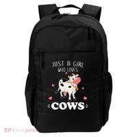 Just A  Who Loves Farm Animals Lover Funny Backpack thumb 0
