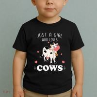 Just A  Who Loves Farm Animals Lover Funny Toddler T-Shirt thumb 2