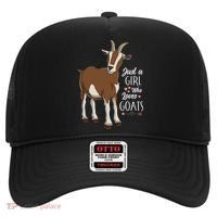 Just a Who Loves Goats Cute Farm Animal Hat thumb 0