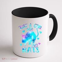 Just A Who Loves Rats Cute Rat Lover Galaxy Theme Gift Coffee Mug thumb 1