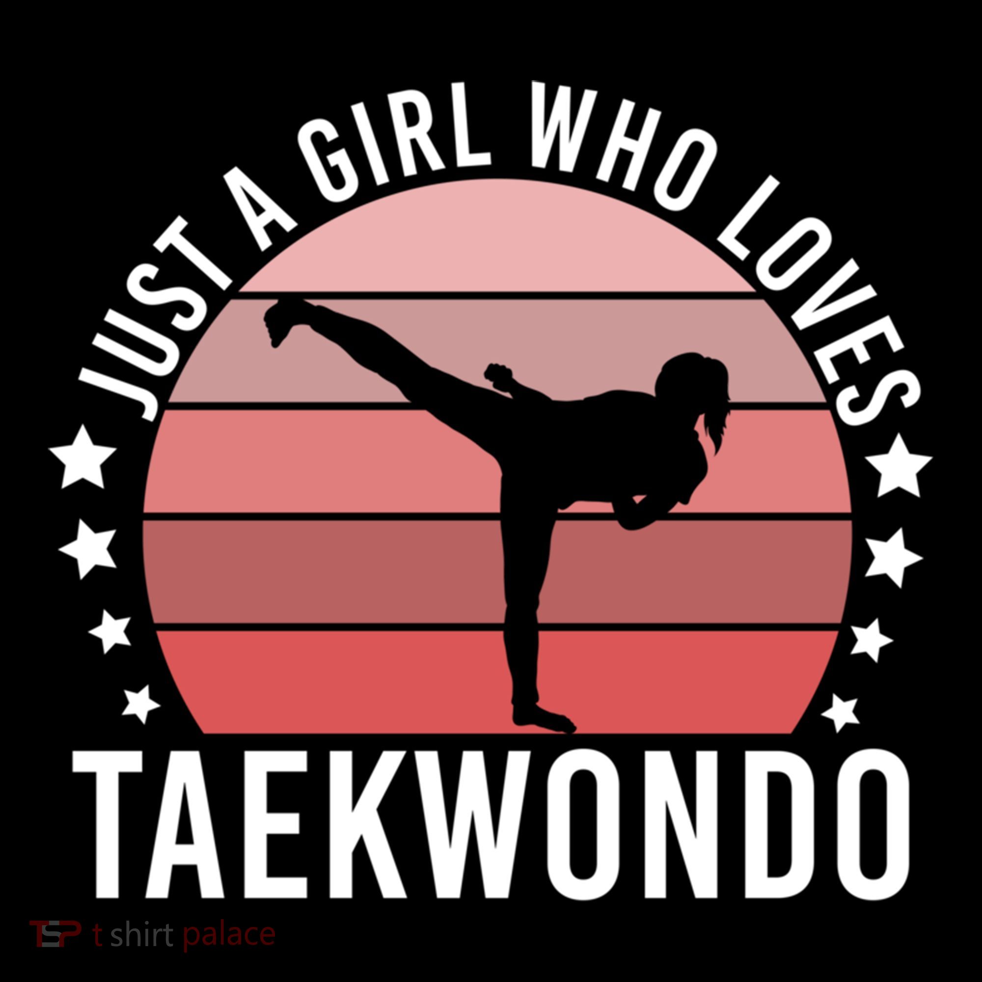 Just A Who Loves Taekwondo Gift Coffee Mug