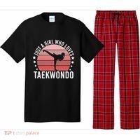 Just A Who Loves Taekwondo Gift Pajama Set thumb 0