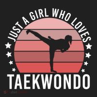 Just A Who Loves Taekwondo Gift Hat thumb 2