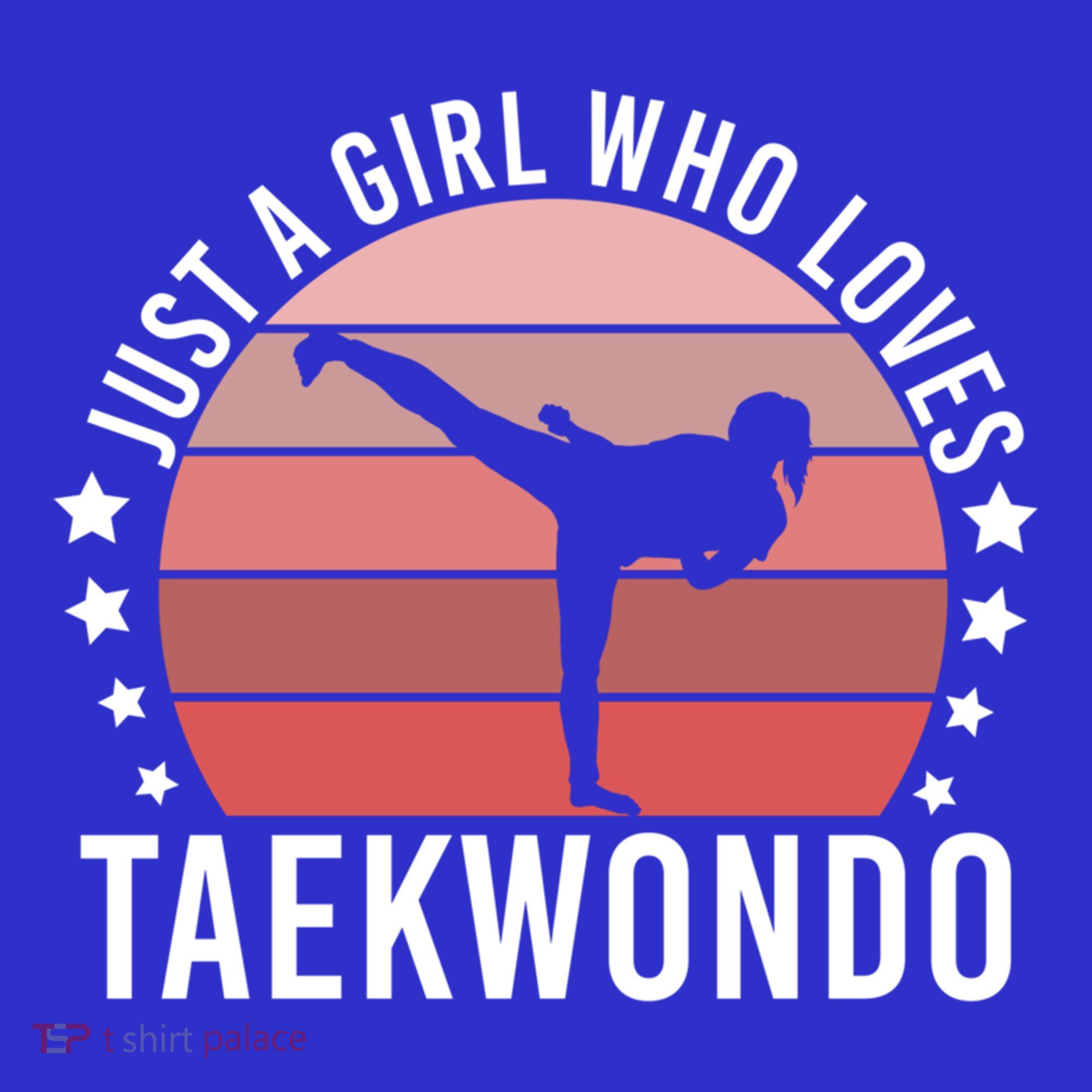 Just A Who Loves Taekwondo Gift Baby Bodysuit
