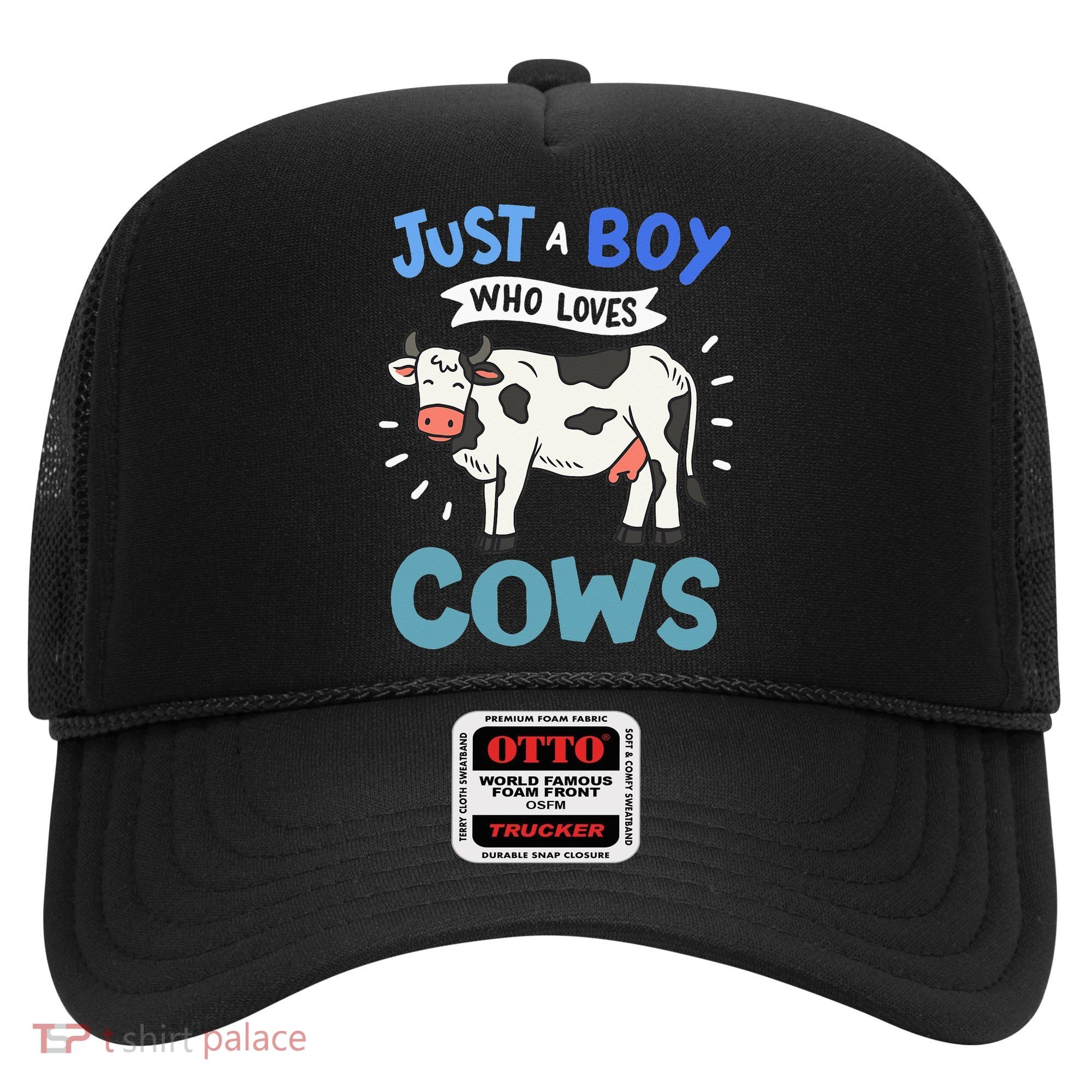 Just a  Who Loves Cows Funny Cows Lover Gift Hat