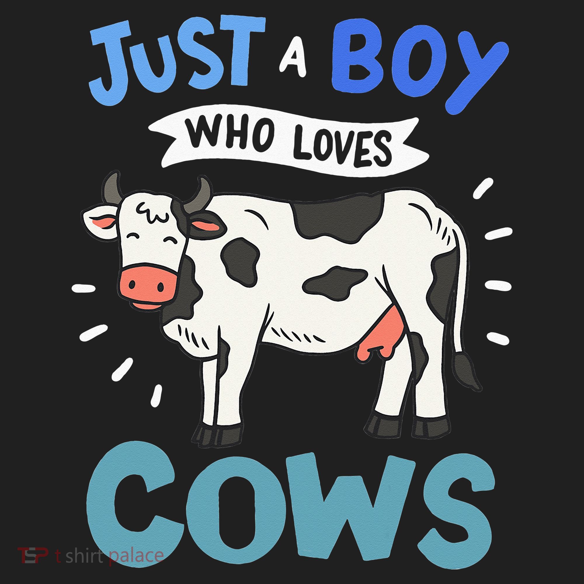 Just a  Who Loves Cows Funny Cows Lover Gift Golf Towel