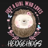 Just A Who Loves Hedgehogs Forest Animal Cute Hedgehog Gift Women's Hoodie thumb 2