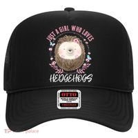 Just A Who Loves Hedgehogs Forest Animal Cute Hedgehog Gift Hat thumb 0