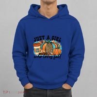 Just A Who Loves Fall Pumpkin Spice Leopard Coffee Cup Gift Hoodie thumb 0