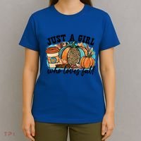 Just A Who Loves Fall Pumpkin Spice Leopard Coffee Cup Gift T-Shirt thumb 4