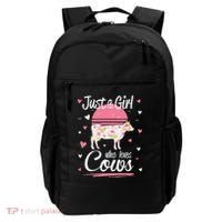 Just a  Who Loves Cows Farm  Funny Cow Backpack thumb 0