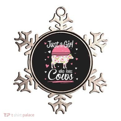 Just a  Who Loves Cows Farm  Funny Cow Ornament