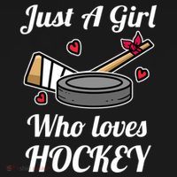 Just A Who Loves Hockey Ice Hockey Jersey Meaningful Gift Women's Hoodie thumb 2