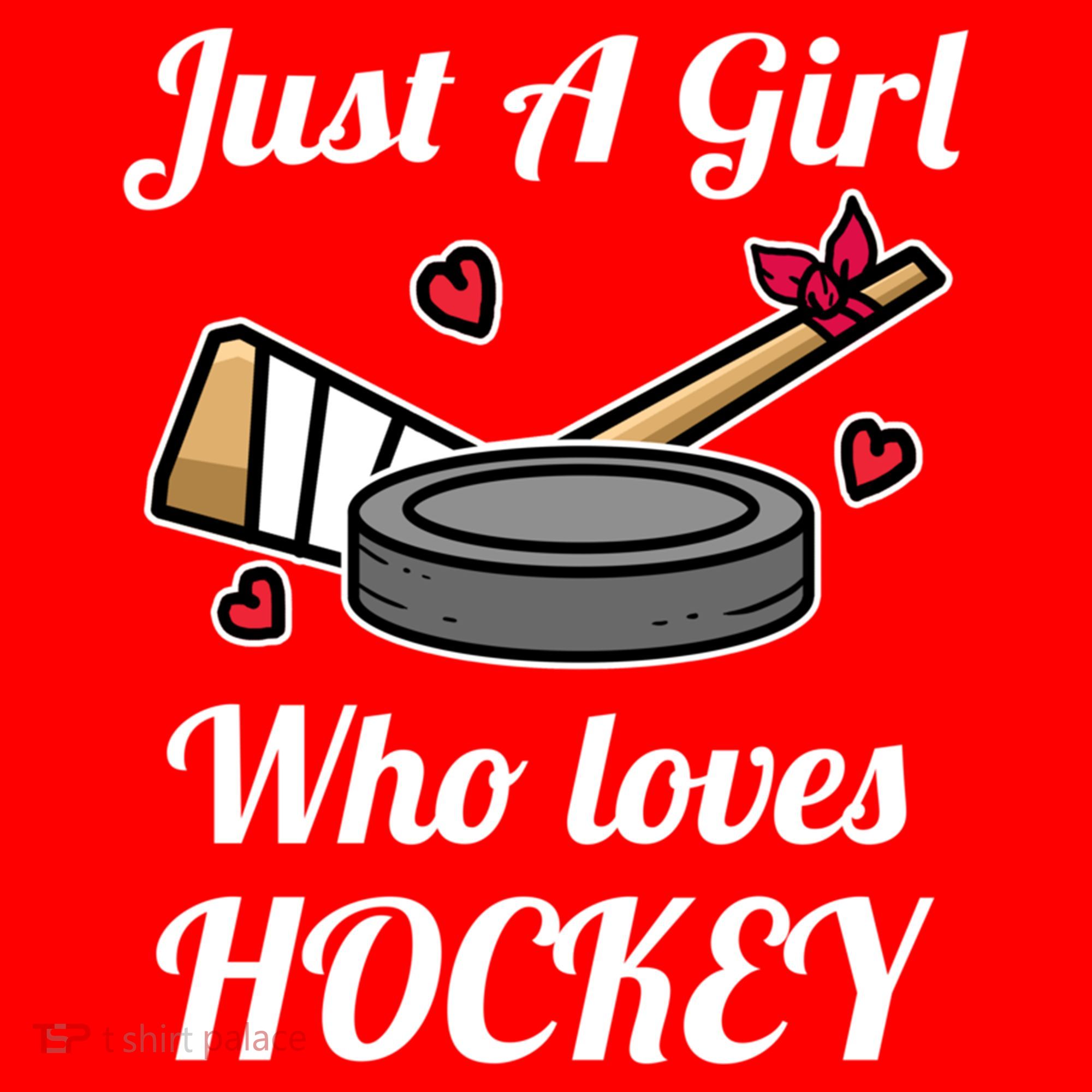 Just A Who Loves Hockey Ice Hockey Jersey Meaningful Gift Santa Hat