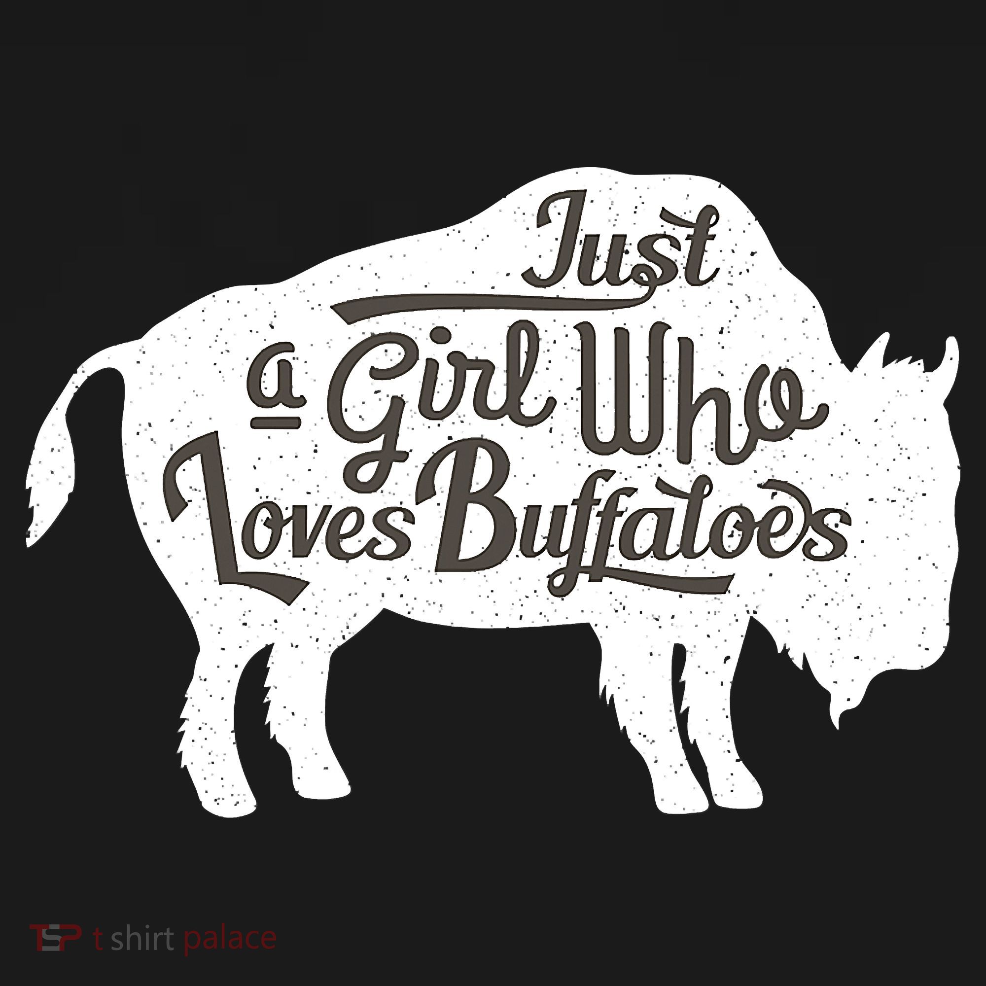 Just A  Who Loves Buffaloes Buffalo Bison Lover  Women's Hoodie