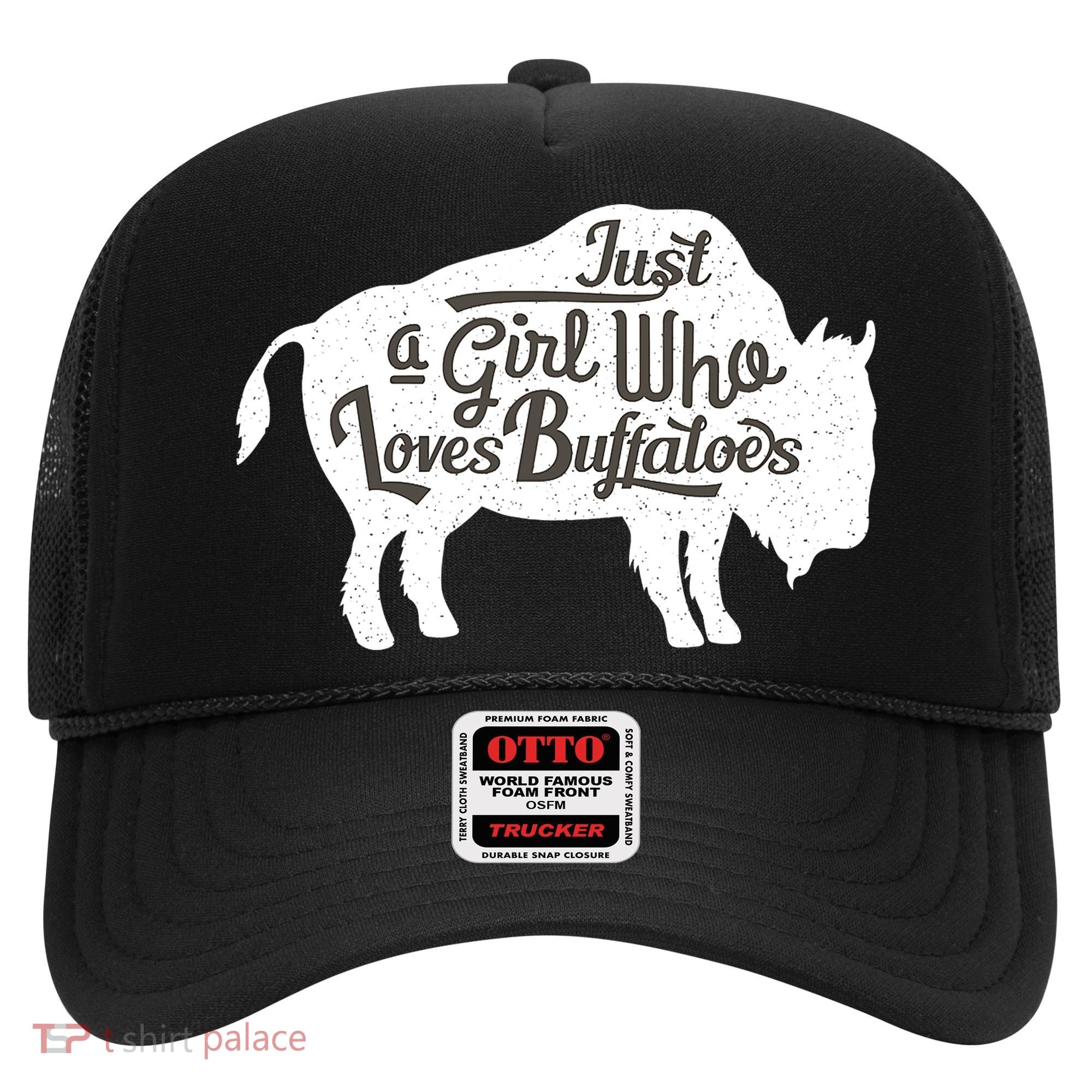 Just A  Who Loves Buffaloes Buffalo Bison Lover  Hat