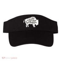 Just A  Who Loves Buffaloes Buffalo Bison Lover  Visor thumb 0