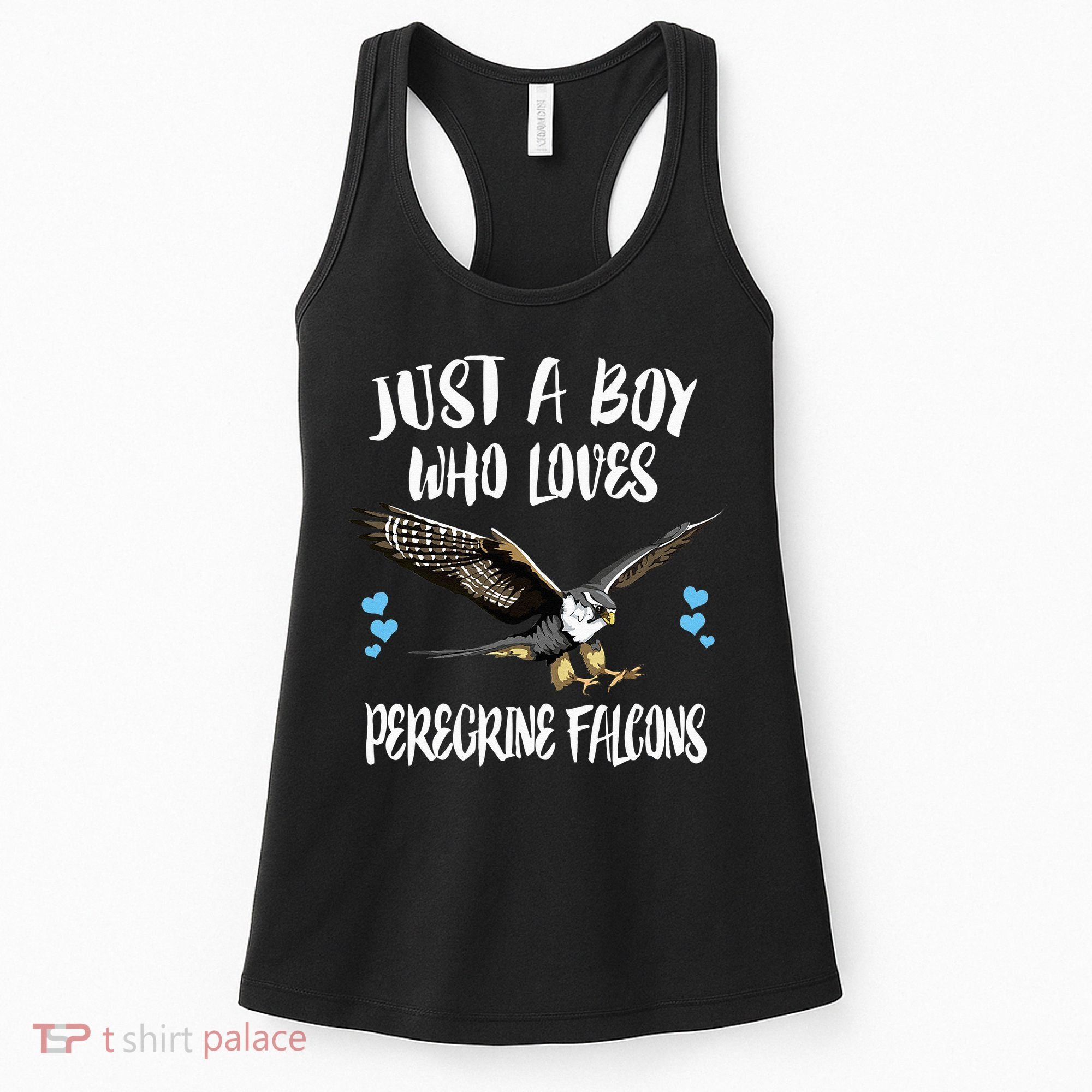 Just A Who Loves Peregrine Falcons Birds Women's Tank Top