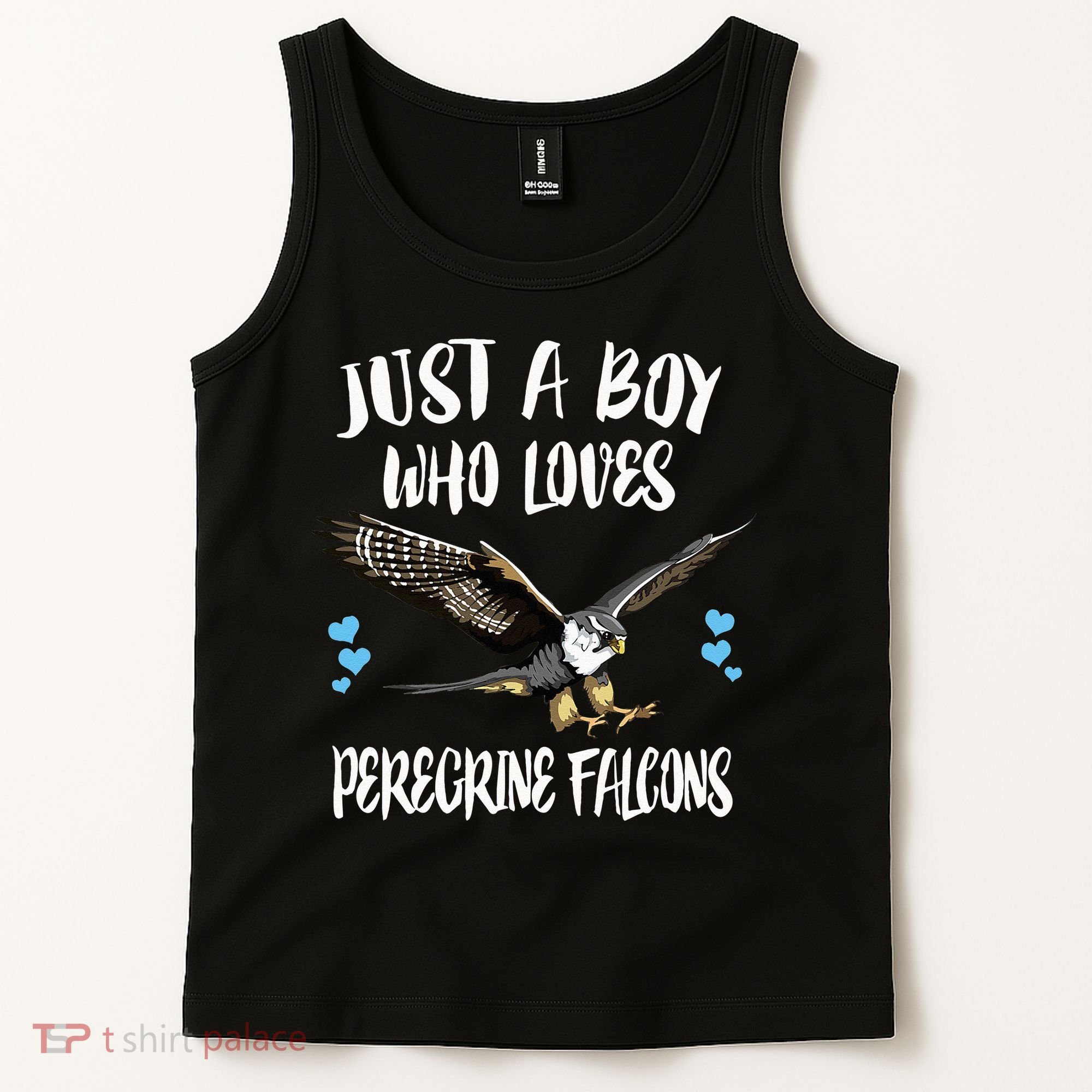 Just A Who Loves Peregrine Falcons Birds Tank Top