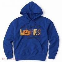 Just A Who Loves Halloween Pumpkin Ghost Black Cat Gift Hoodie thumb 0