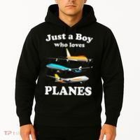 Just A Who Loves Planes Airplane Lover Hoodie thumb 2