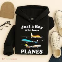 Just A Who Loves Planes Airplane Lover Hoodie thumb 4