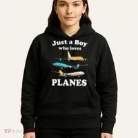 Just A Who Loves Planes Airplane Lover Hoodie thumb 5