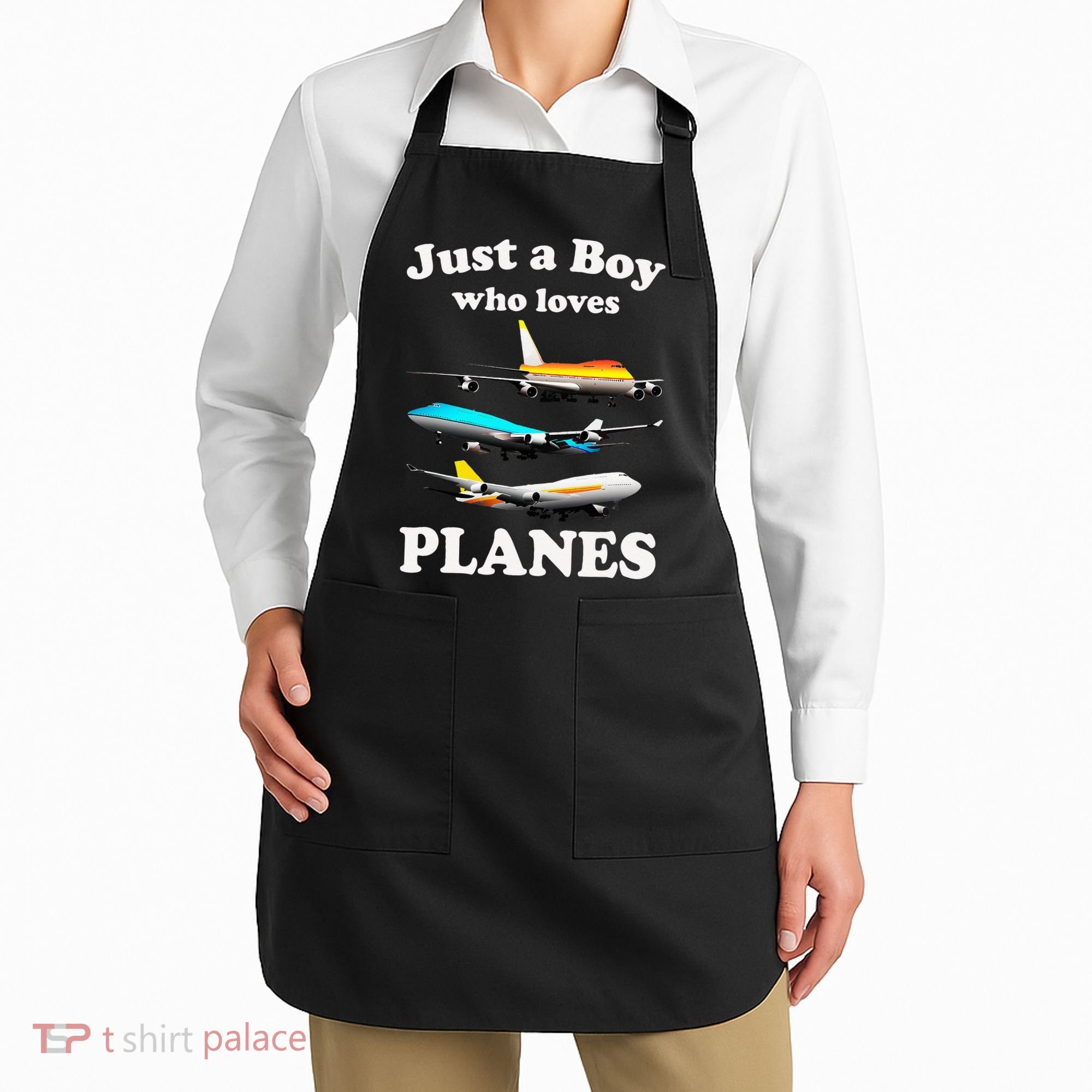 Just A Who Loves Planes Airplane Lover Apron