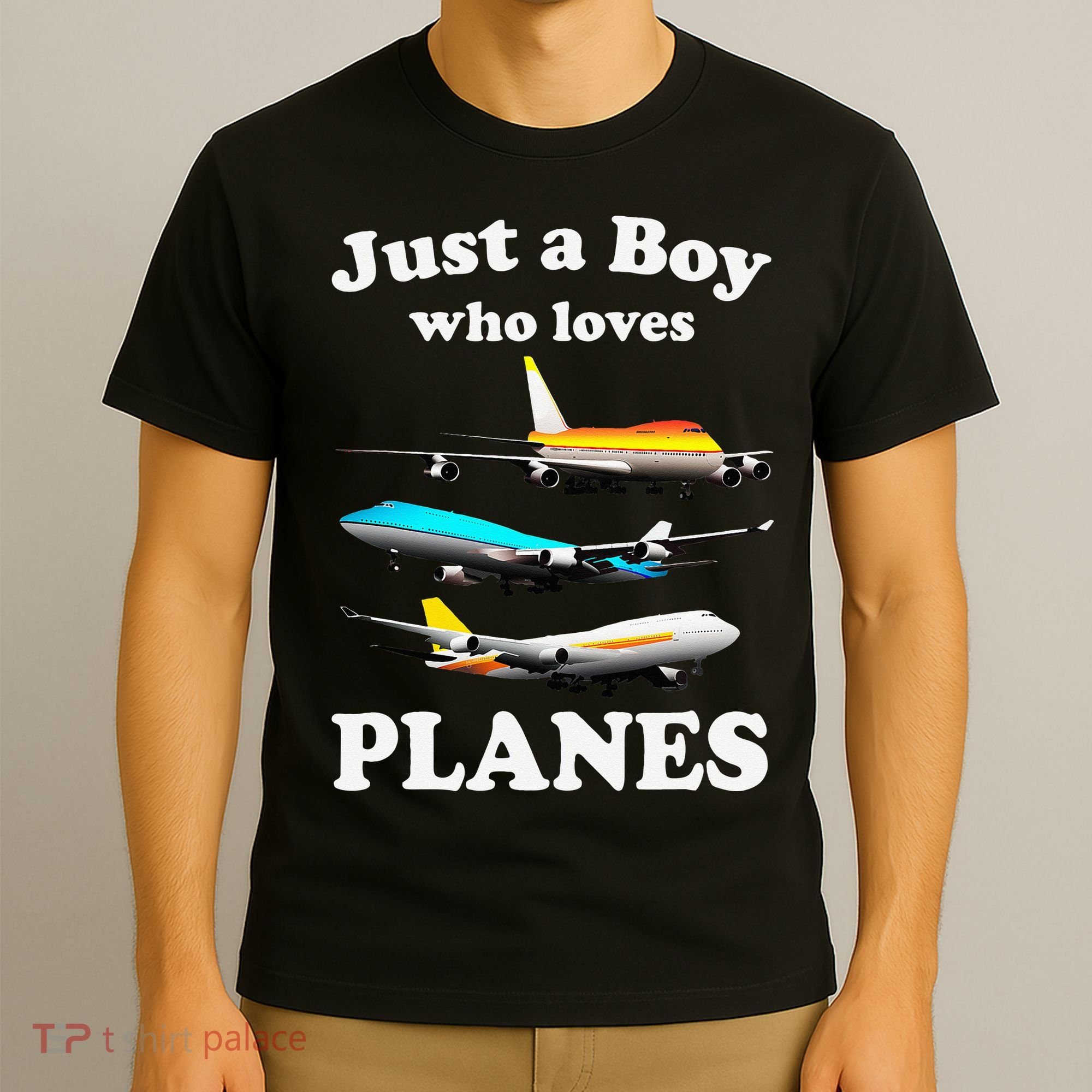 Just A Who Loves Planes Airplane Lover T-Shirt