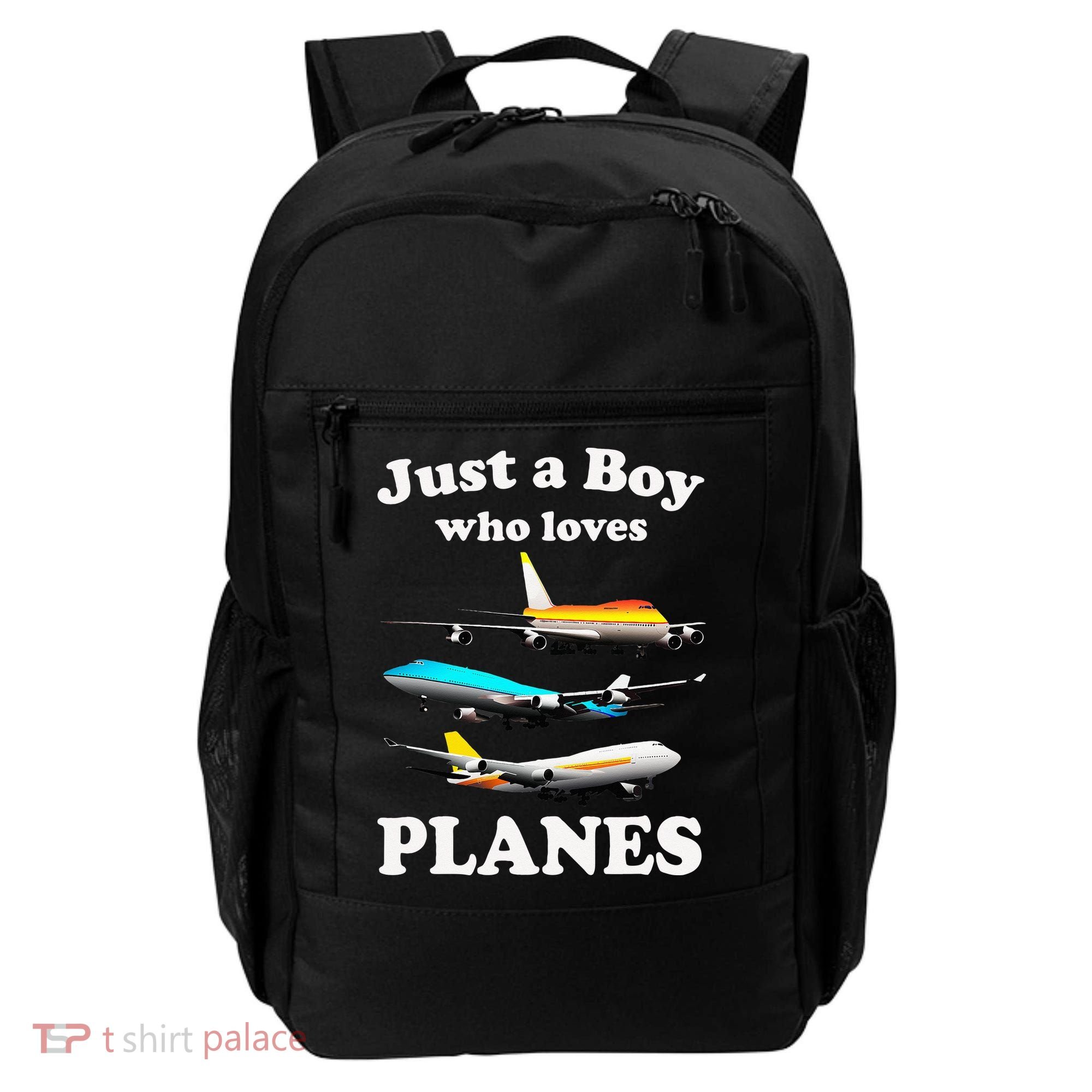 Just A Who Loves Planes Airplane Lover Backpack