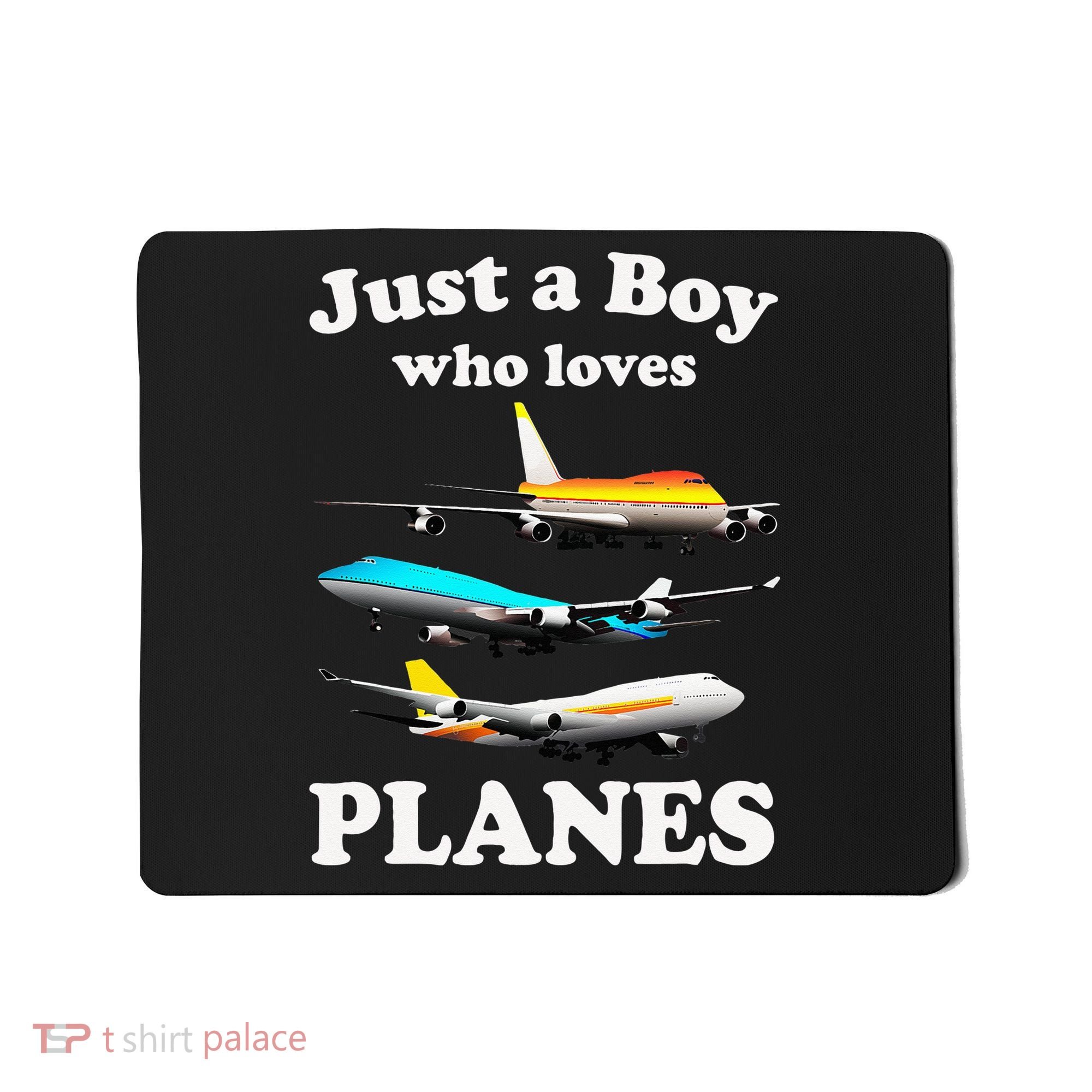 Just A Who Loves Planes Airplane Lover Mousepad