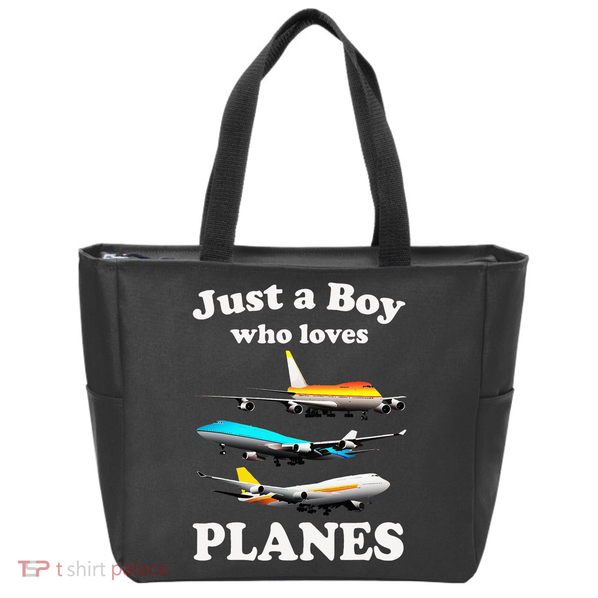 Just A Who Loves Planes Airplane Lover Tote Bag