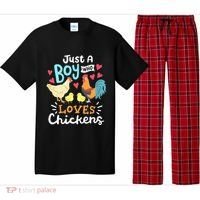 Just A Who Loves Chickens Farm Chicken Pajama Set thumb 0